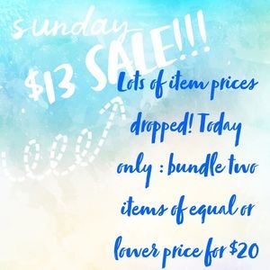 Sunday Sale!!